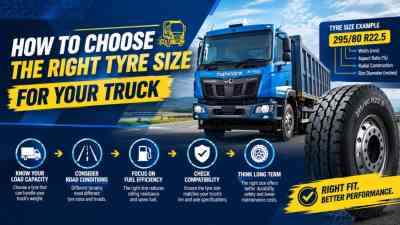 How To Choose The Right Tyre Size For Your Truck